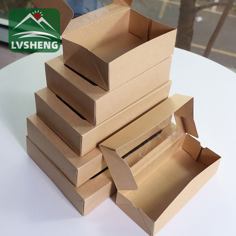 مربع ورقة الوجبات السريعة الحيوية